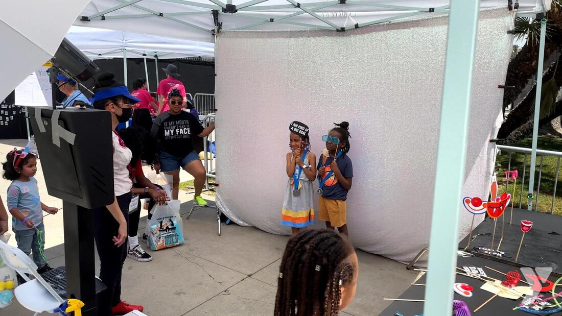 photo booth rentals community health fair event los angeles