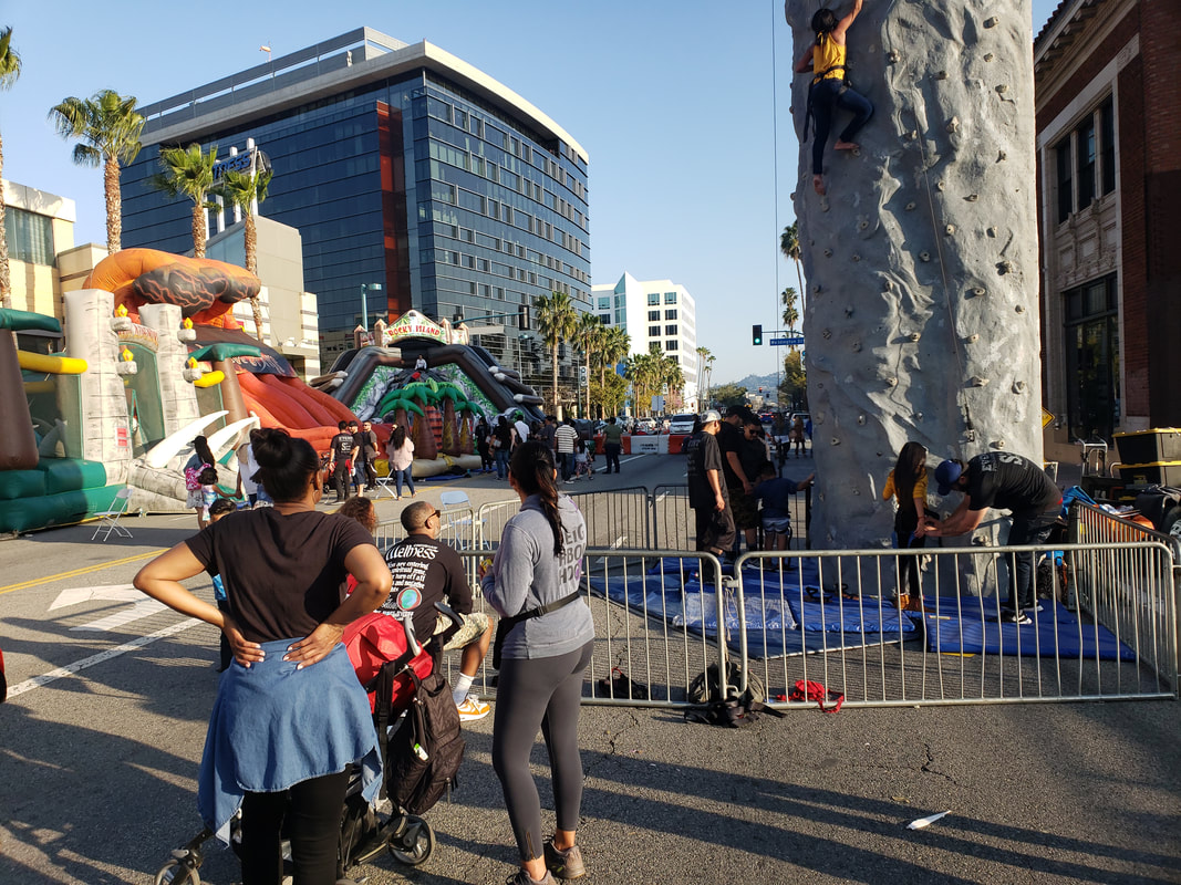Vegan Street Fair Rides and Inflatables