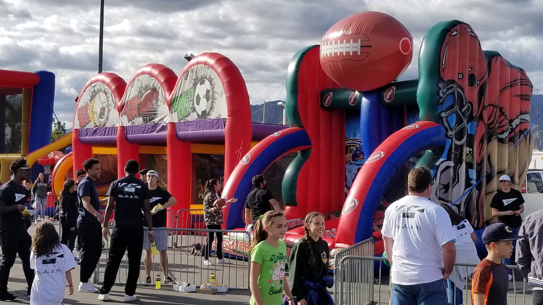 Interactive Inflatable Games (Football)