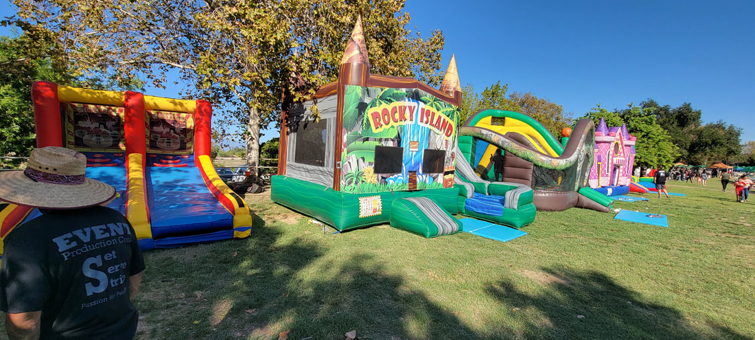 GUASTI PARK inflatables for company picnic