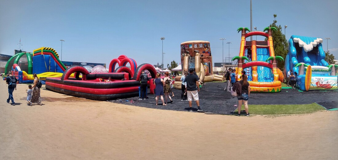 Portable Waterpark Rentals for Corporate Events