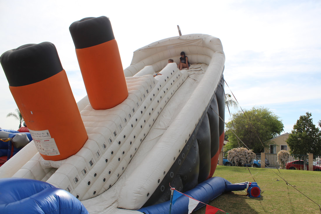 Titanic Inflatable Slide Rental