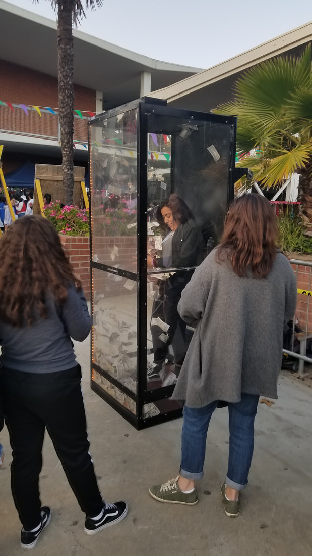Cash Cube Money Machine Rentals Los Angeles