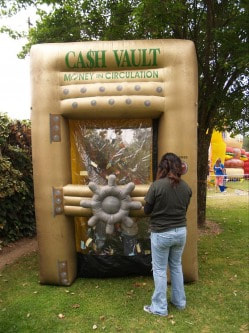 Cash Cube Money Machine Rentals Riverside, California