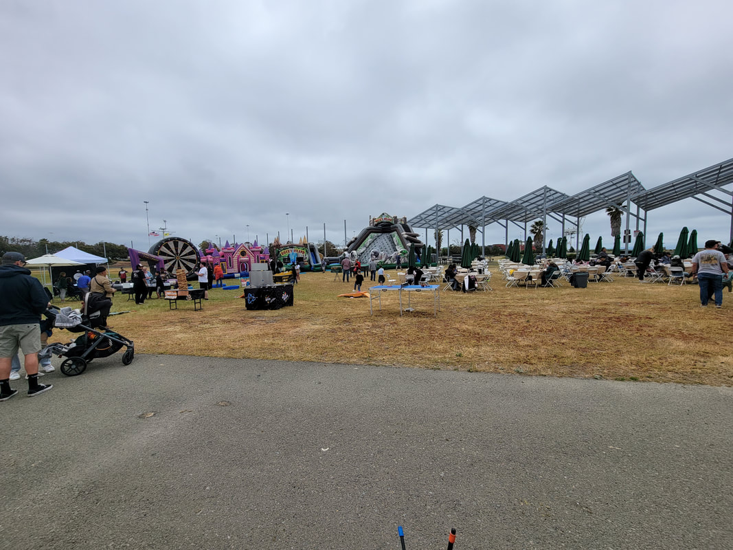 company picnic at Middle Harbor Shoreline Park in Oakland California
