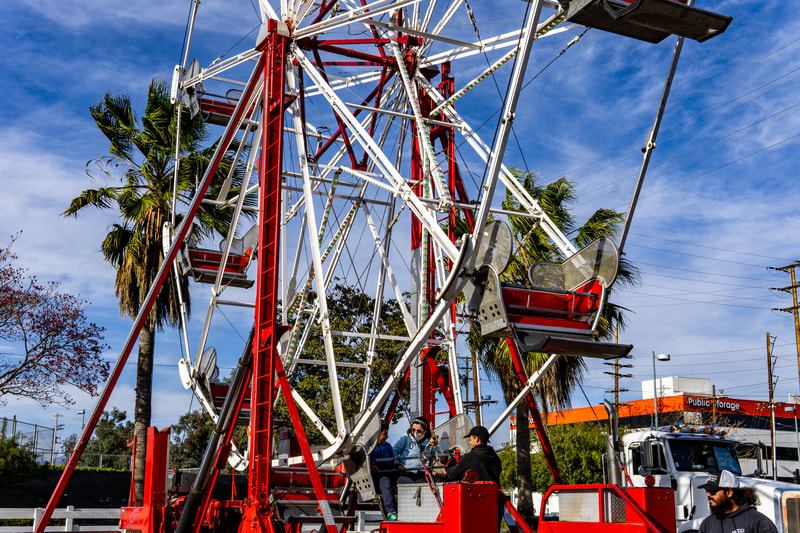 Hollywood California Ferris Wheel Rentals