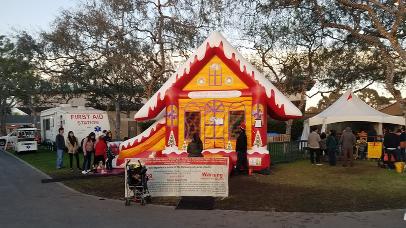 winter themed attractions for rent los angeles