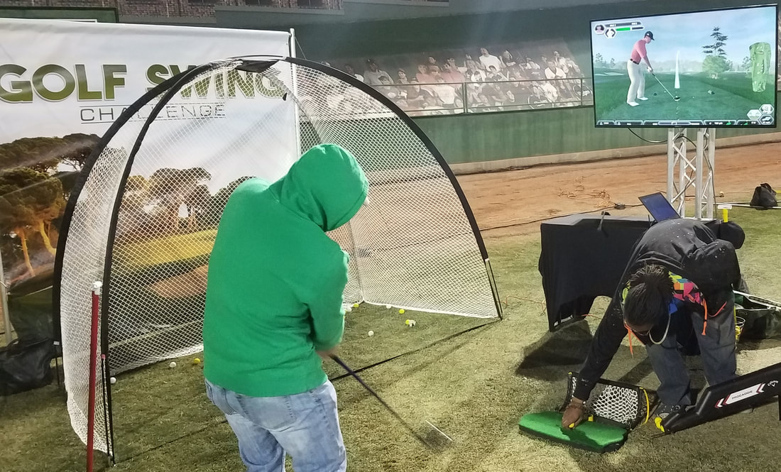 Golf Swing Simulator Rental