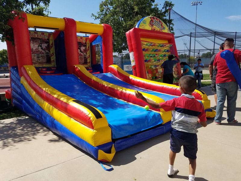 inflatable carnival games for high school students
