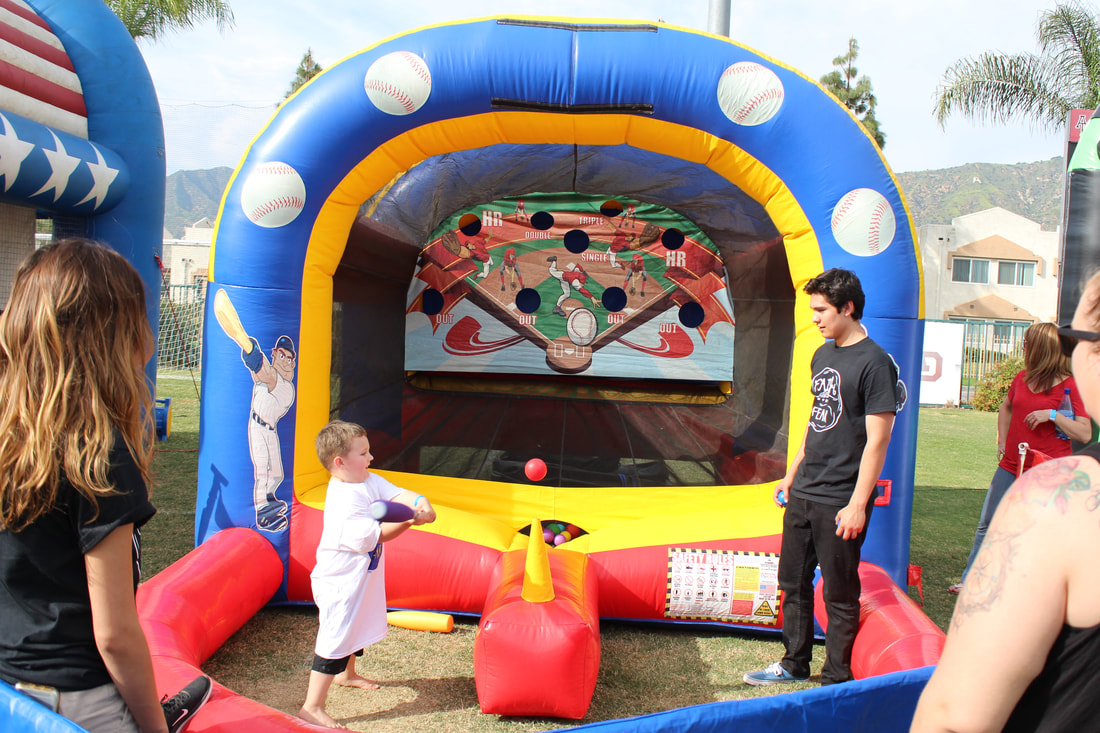 Home Run Derby Inflatable Baseball Challenge