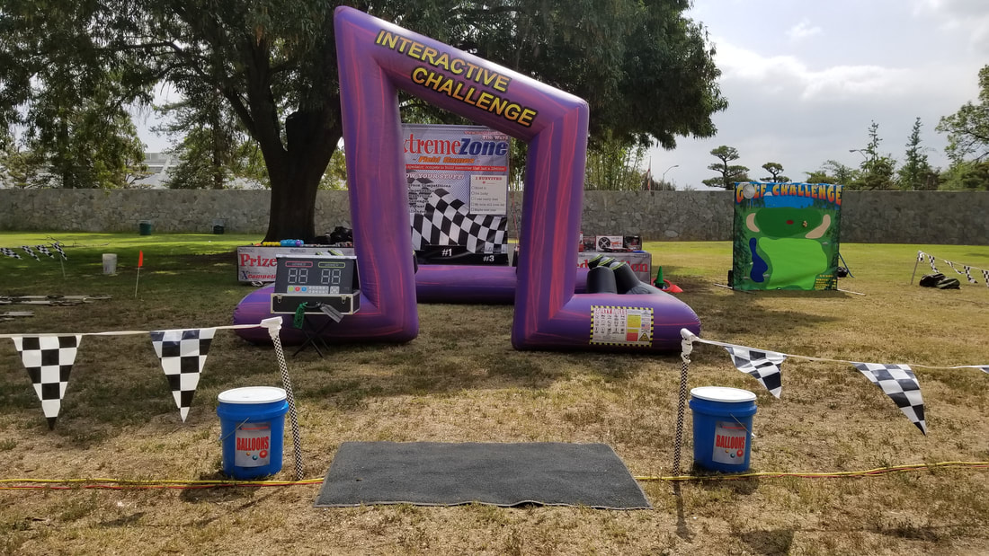 Interactive Challenge Inflatable for Company Picnics