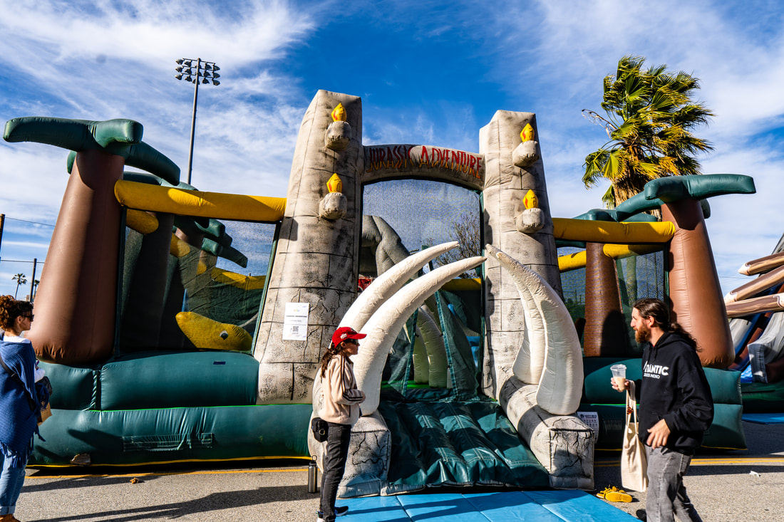 Jurassic Park Theme Inflatable Playcenter