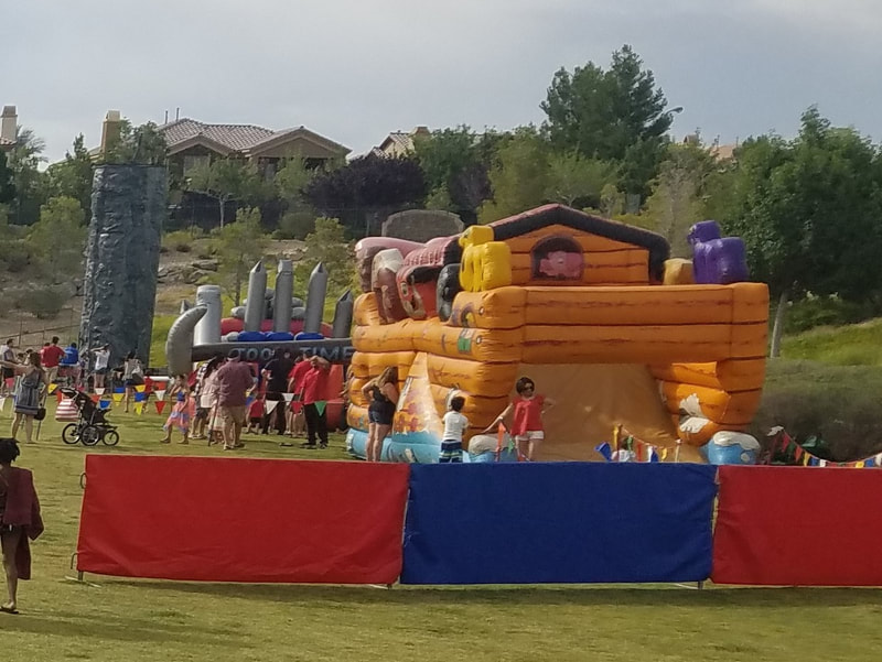 Noahs Ark VBS Bible Obstacle Course Inflatable