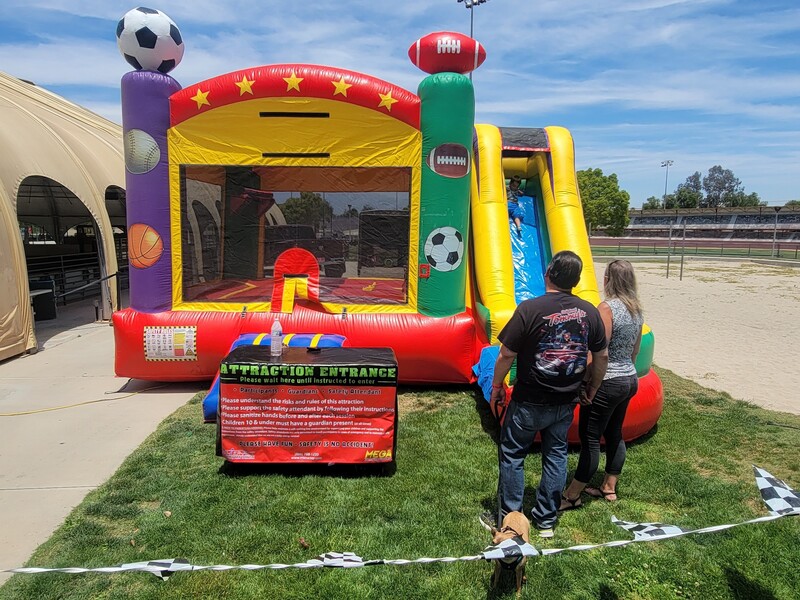 sports inflatable playcenters rentals for street fairs los angeles