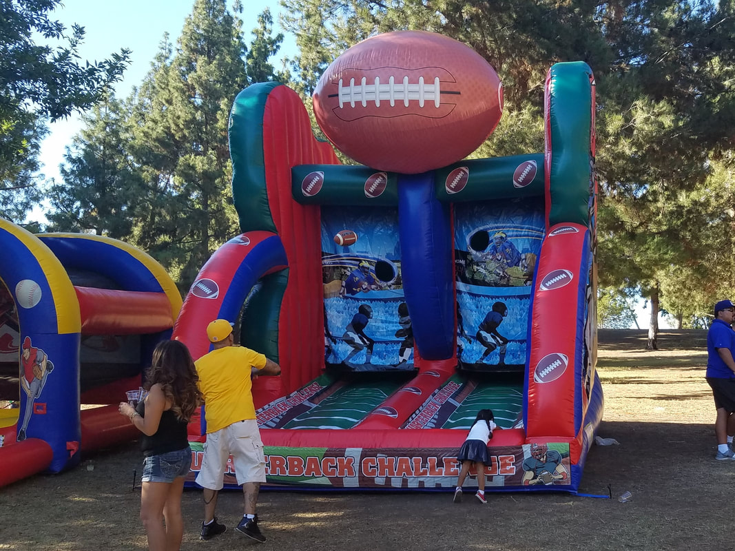 quarterback challenge inflatable rental