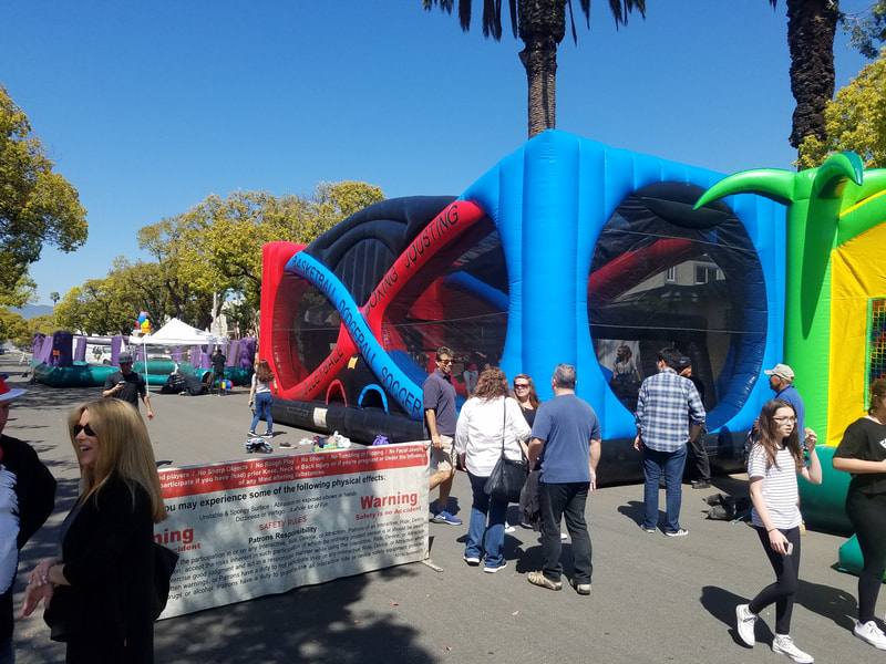 Santa Monica Synagogue Event Activities, Inflatables and Services