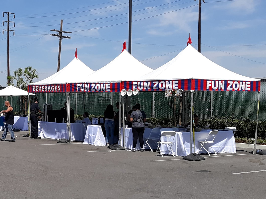 Tent Rentals Vendor Booths South Gate Health Fair
