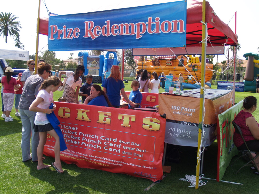 Prize Redemption Booths Community Event Rentals