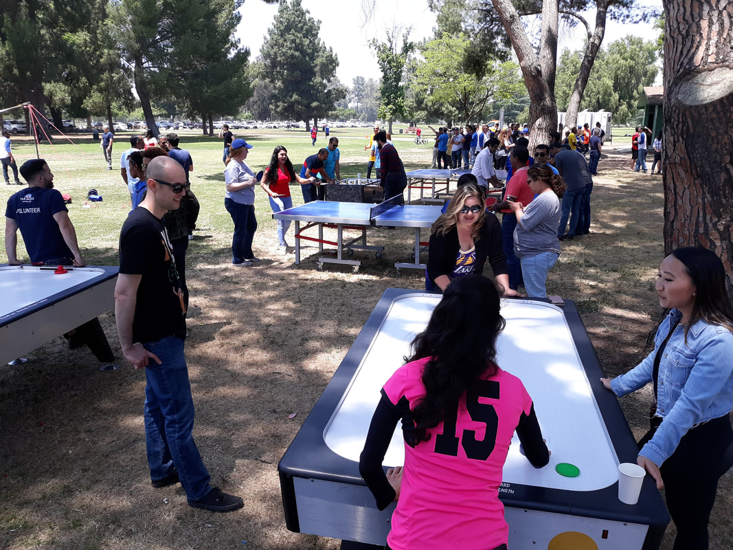 Van Nuys Company Picnic for 400 People at Woodley Park