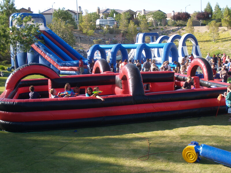 Portable Waterpark Inflatable Slides Mira Loma, CA