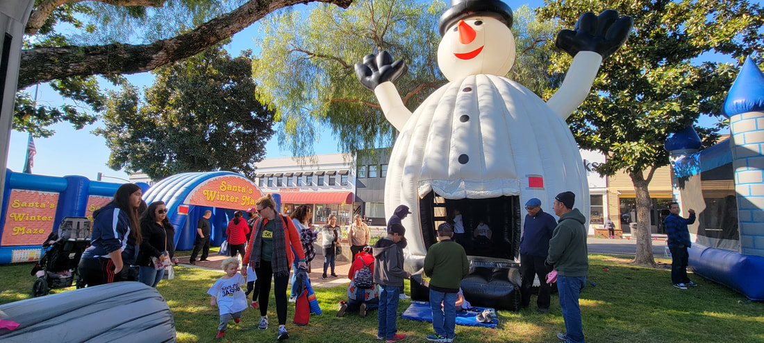 Snowman Bounce House Inflatable
